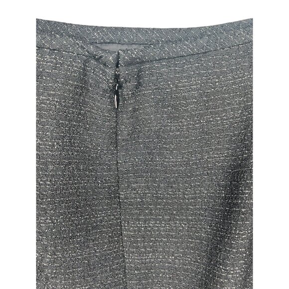 Kasper Womens Time to Shine Black/White Sparkle Suit Set Size 14P - Picture 15 of 16